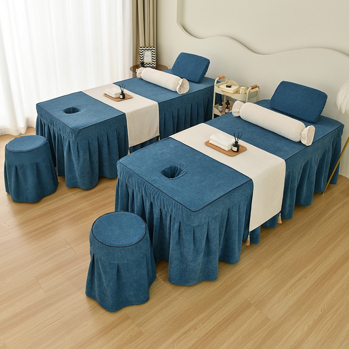 91家纺网 家纺一手货源 找家纺 不打烊家纺  (原春恩家纺) 2025新款婴儿绒床罩系列-约翰（此款控价228） 蓝色