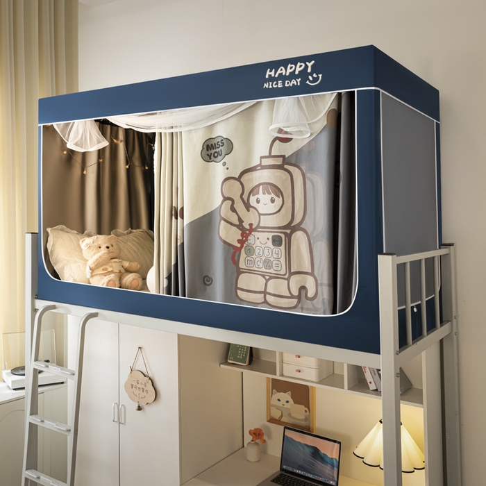 91家纺网 家纺一手货源 找家纺 澳萝拉 2024涂银99%遮光学生蚊帐 呼叫转移