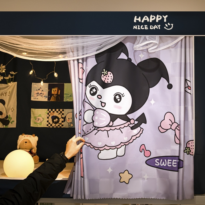 91家纺网 家纺一手货源 找家纺 澳萝拉 2024涂银99%遮光学生蚊帐 魔法精灵