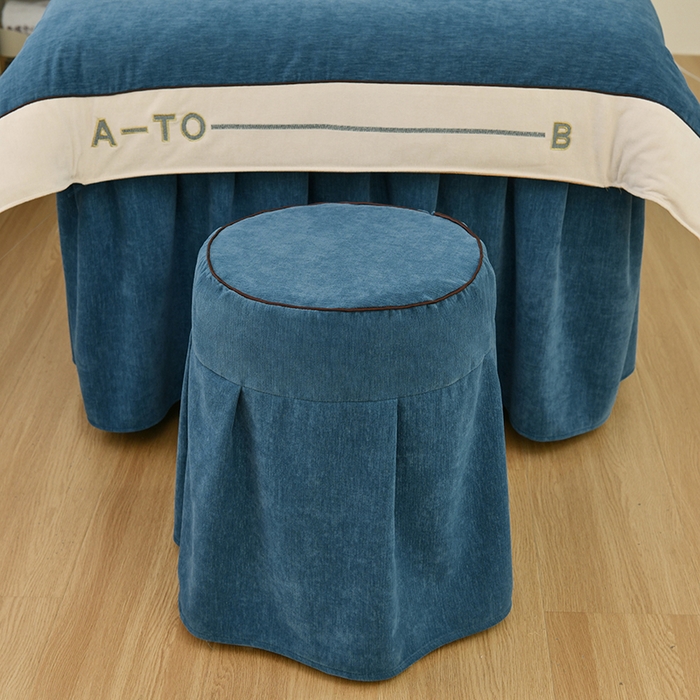 91家纺网 家纺一手货源 找家纺 不打烊家纺  (原春恩家纺) 2025新款婴儿绒床罩系列-约翰（此款控价228） 蓝色