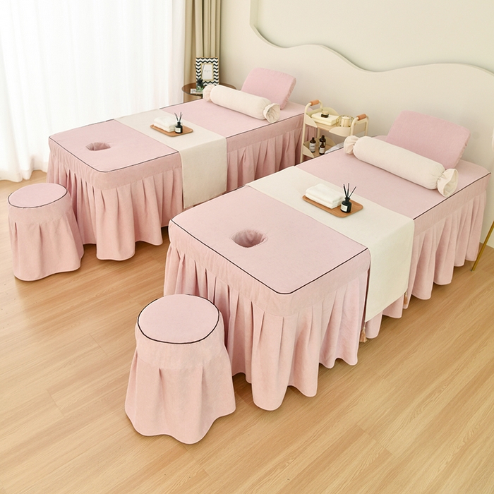 91家纺网 家纺一手货源 找家纺 不打烊家纺  (原春恩家纺) 2025新款婴儿绒床罩系列-约翰（此款控价228） 粉色