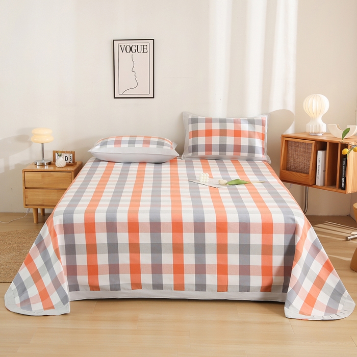 91家纺网 家纺一手货源 找家纺 首爱 2025新款全棉加厚宽边老粗布凉席三件套 蜀山