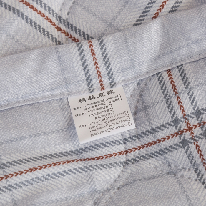 91家纺网 家纺一手货源 找家纺 被多多 2024新款清新印花亲肤绒夏被 克罗伊