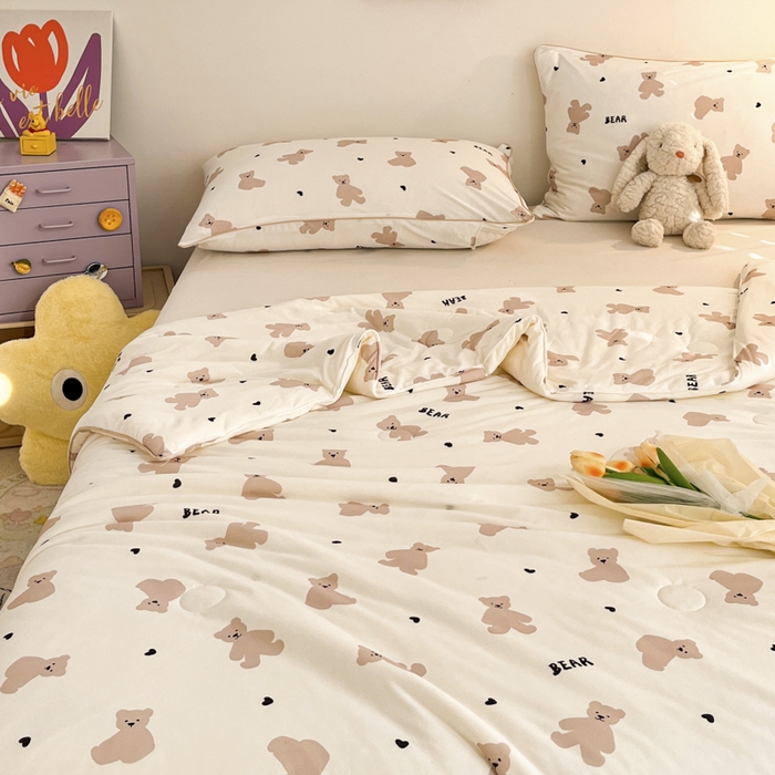 91家纺网 家纺一手货源 找家纺 （总）大彩 2025新款针织棉大豆夏被空调被夏凉被