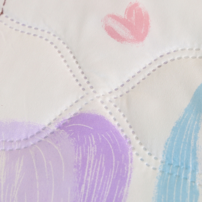 91家纺网 家纺一手货源 找家纺 被多多 2024新款清新印花亲肤绒夏被 甜心兔兔