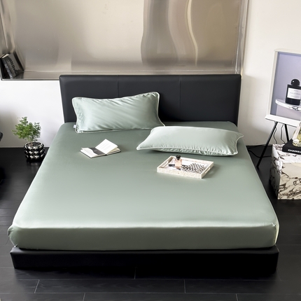 91家纺网 家纺一手货源 找家纺 三味舒屋 60天丝单品床笠 床笠冷杉绿