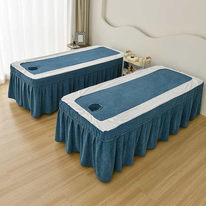 91家纺网 家纺一手货源 找家纺 不打烊家纺  (原春恩家纺) 2025新款婴儿绒床罩系列-约翰（此款控价228） 蓝色