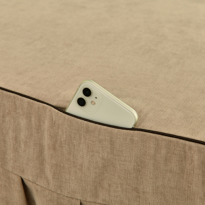 91家纺网 家纺一手货源 找家纺 不打烊家纺  (原春恩家纺) 2025新款婴儿绒床罩系列-约翰（此款控价228） 驼色