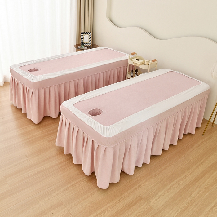 91家纺网 家纺一手货源 找家纺 不打烊家纺  (原春恩家纺) 2025新款婴儿绒床罩系列-约翰（此款控价228） 粉色