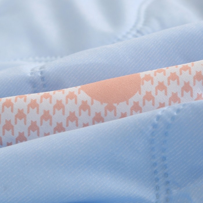 91家纺网 家纺一手货源 找家纺 被多多 2024新款清新印花亲肤绒夏被 澜花