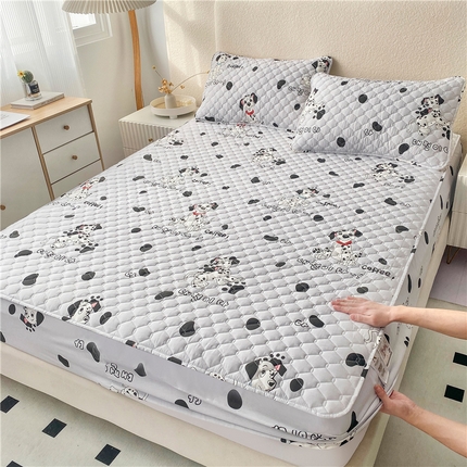 91家纺网 家纺一手货源 找家纺 （总）九亭家纺 2024新款A类全棉抗菌夹棉床笠