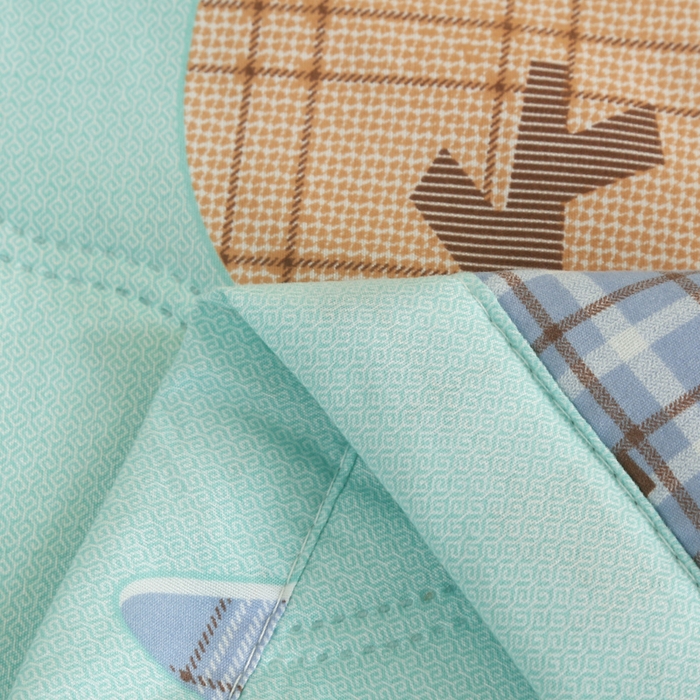 91家纺网 家纺一手货源 找家纺 被多多 2024新款清新印花亲肤绒夏被 小森林-绿