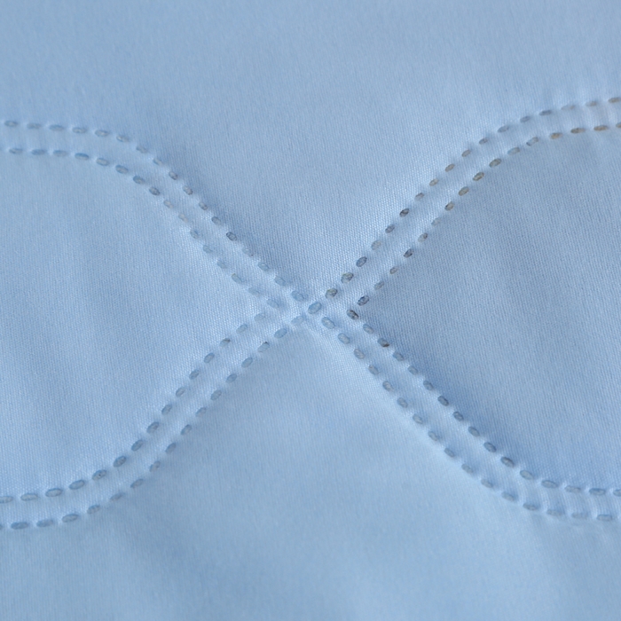 91家纺网 家纺一手货源 找家纺 被多多 2024新款清新印花亲肤绒夏被 星空-蓝