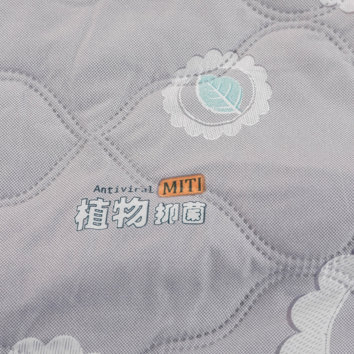 91家纺网 家纺一手货源 找家纺 被多多 2024新款清新印花亲肤绒夏被 氧吧黄色