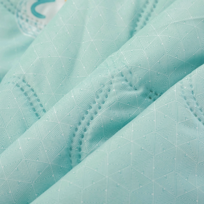 91家纺网 家纺一手货源 找家纺 被多多 2024新款清新印花亲肤绒夏被 薄荷清凉