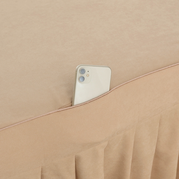 91家纺网 家纺一手货源 找家纺 不打烊家纺  (原春恩家纺) 2025新款贡棉高端床罩系列-春日寄语（此款控价128） 浅驼色