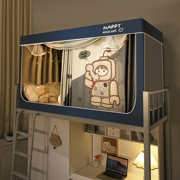 91家纺网 家纺一手货源 找家纺 澳萝拉 2024涂银99%遮光学生蚊帐 呼叫转移