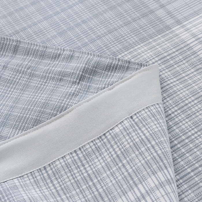 91家纺网 家纺一手货源 找家纺 首爱 2025新款全棉加厚宽边老粗布凉席三件套 云中