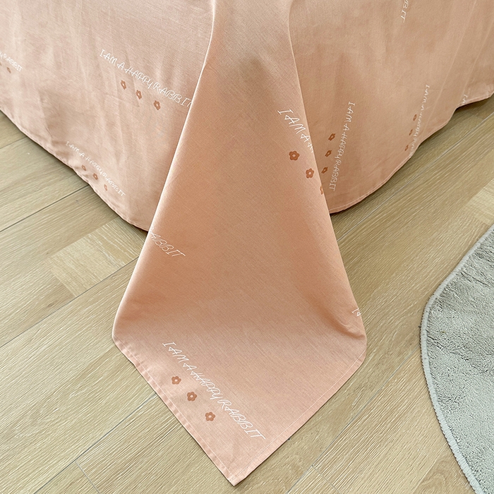 91家纺网 家纺一手货源 找家纺 宇彬家纺 2024新款13372喷气全棉四件套 采蘑菇