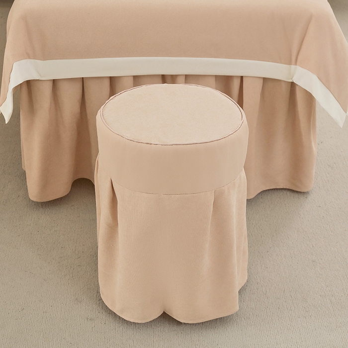 91家纺网 家纺一手货源 找家纺 不打烊家纺  (原春恩家纺) 2025新款贡棉高端床罩系列-春日寄语（此款控价128） 浅驼色