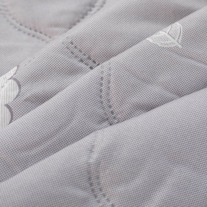 91家纺网 家纺一手货源 找家纺 被多多 2024新款清新印花亲肤绒夏被 氧吧黄色