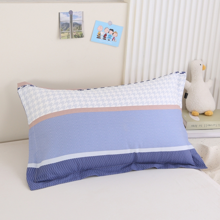 91家纺网 家纺一手货源 找家纺 凯森家纺 2024新款13372全棉枕套单人枕头套枕芯套儿童枕套 留白