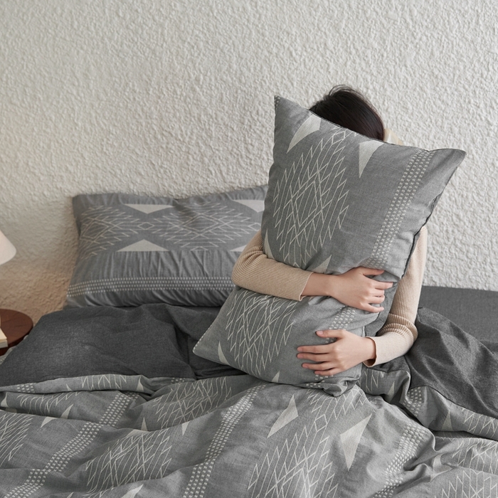 91家纺网 家纺一手货源 找家纺 安莱生活 2024年新品高端色织提花异域风情波西米亚基础款 波西米亚基础款-深灰