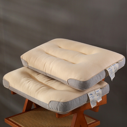 91家纺网 家纺一手货源 找家纺 （总）沃兰国际 逸睡眠针织羽丝绒枕头成人护颈单人枕芯定型枕