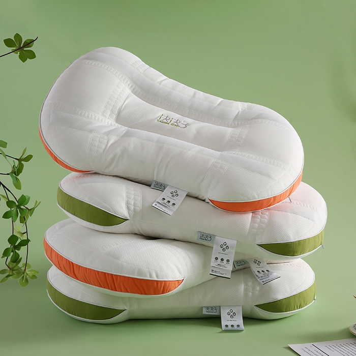 91家纺网 家纺一手货源 找家纺 （总）沃兰国际 决决子针织羽丝绒枕头成人护颈单人枕芯蛋糕枕