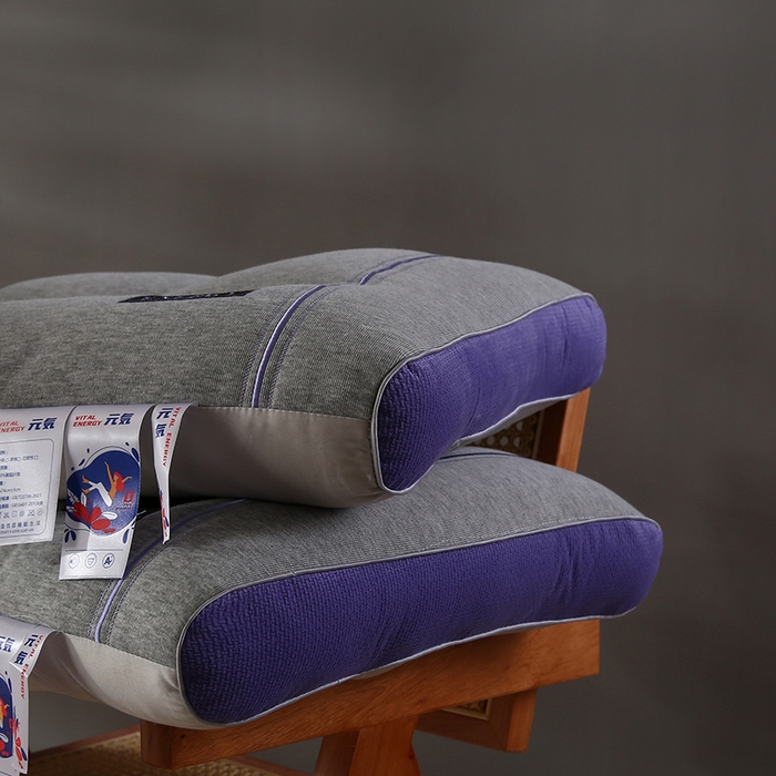 91家纺网 家纺一手货源 找家纺 （总）沃兰国际 全棉元气针织羽丝绒枕头舒适安睡定型枕芯