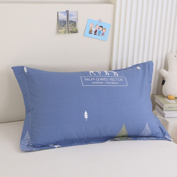 91家纺网 家纺一手货源 找家纺 凯森家纺 2024新款13372全棉枕套单人枕头套枕芯套儿童枕套 一鹿繁程