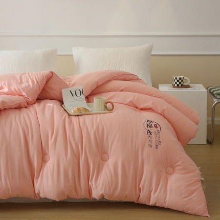 凯森家纺 2024新款A类原棉被芯大豆被子学生被宿舍寝室春秋被冬被 玉色