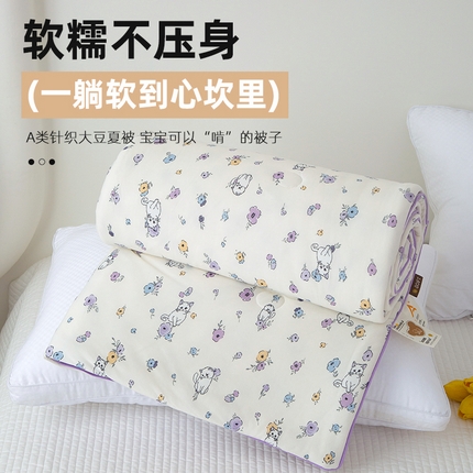 91家纺网 家纺一手货源 找家纺 （总）维洋 2025新款A类针织大豆被夏被被子