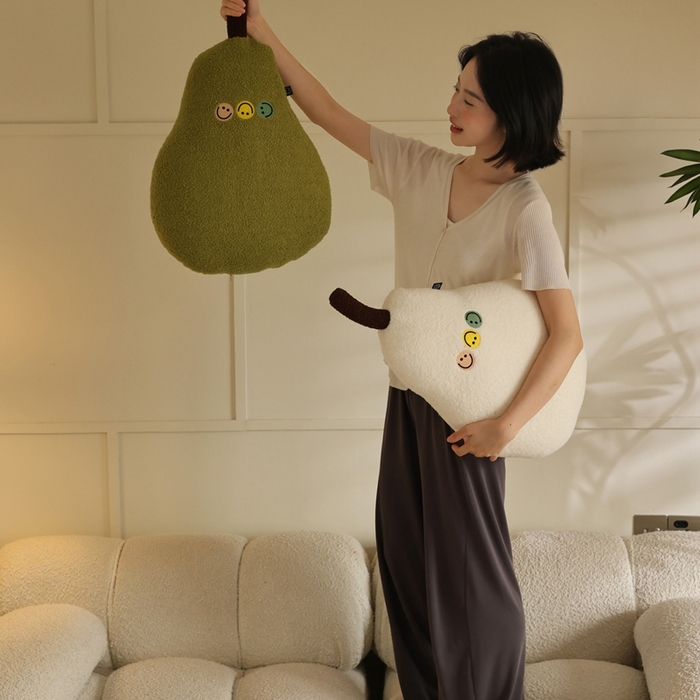 91家纺网 家纺一手货源 找家纺 （总）美茉家居 2024新款大鸭梨抱枕