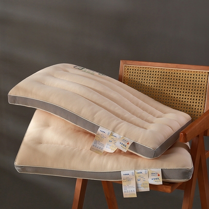 91家纺网 家纺一手货源 找家纺 （总）沃兰国际 逸睡眠针织羽丝绒枕头成人护颈单人枕芯定型枕