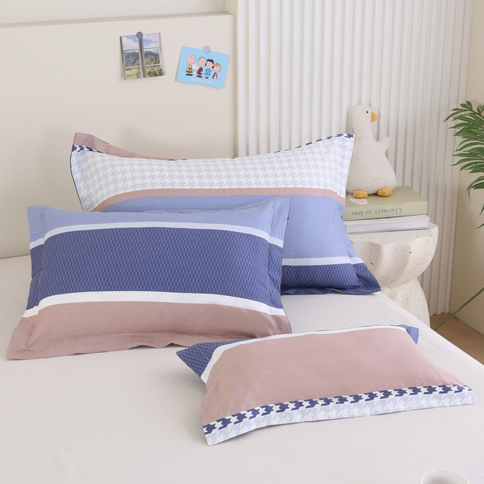 91家纺网 家纺一手货源 找家纺 凯森家纺 2024新款13372全棉枕套单人枕头套枕芯套儿童枕套 留白