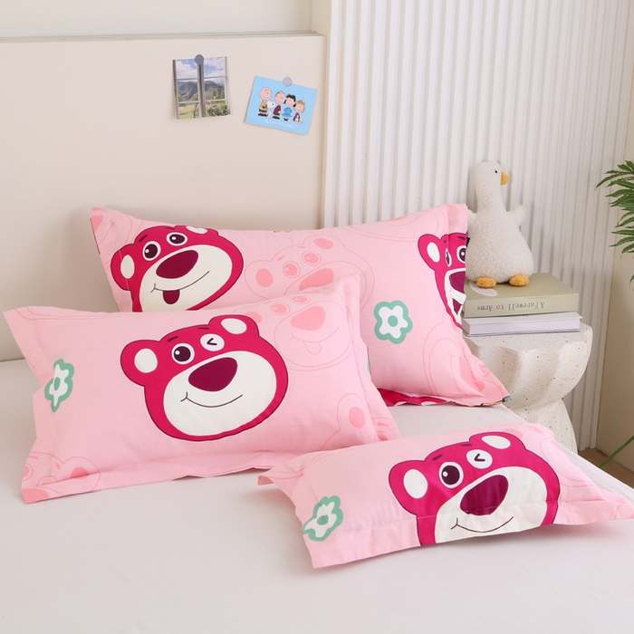 91家纺网 家纺一手货源 找家纺 （总）凯森家纺 2024新款13372全棉枕套单人枕头套枕芯套儿童枕套