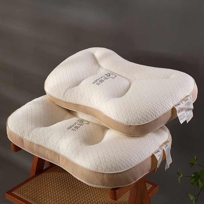 91家纺网 家纺一手货源 找家纺 （总）沃兰国际 云呼吸针织羽丝绒枕头成人护颈单人枕芯蛋糕枕