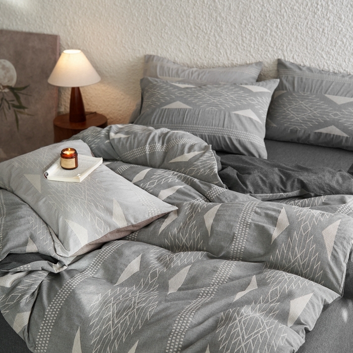 91家纺网 家纺一手货源 找家纺 安莱生活 2024年新品高端色织提花异域风情波西米亚基础款 波西米亚基础款-深灰