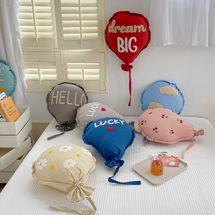 （总）美茉家居 2024新款立体毛巾绣告白气球抱枕