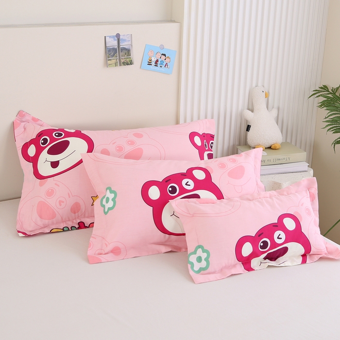 91家纺网 家纺一手货源 找家纺 （总）凯森家纺 2024新款13372全棉枕套单人枕头套枕芯套儿童枕套