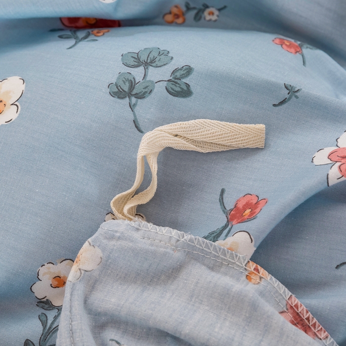 91家纺网 家纺一手货源 找家纺 （总）琉宿家纺 2025新款全棉13372蕾丝夹棉印花床裙