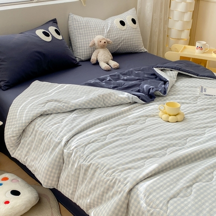 91家纺网 家纺一手货源 找家纺 （总）贝扬思 2025新款超柔110克云朵棉系列夏被四件套