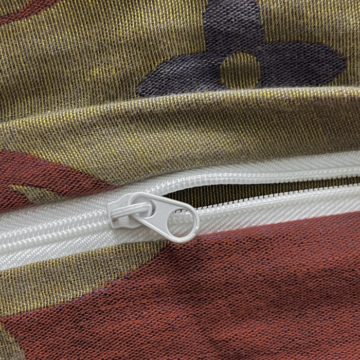 91家纺网 家纺一手货源 找家纺 睡棉坊 2024新款全棉色织提花双层纱复古单被套 童趣