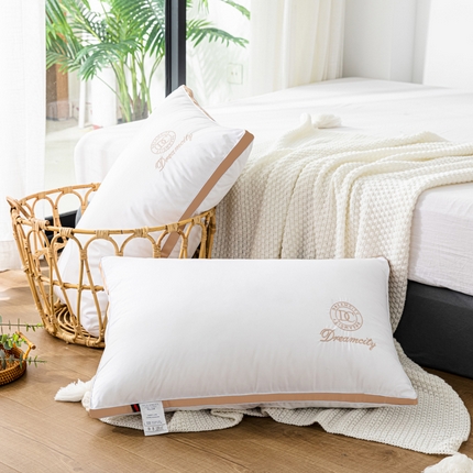 91家纺网 家纺一手货源 找家纺 （总）仁宇枕业 2024新款枕芯 DC立体羽丝绒枕头
