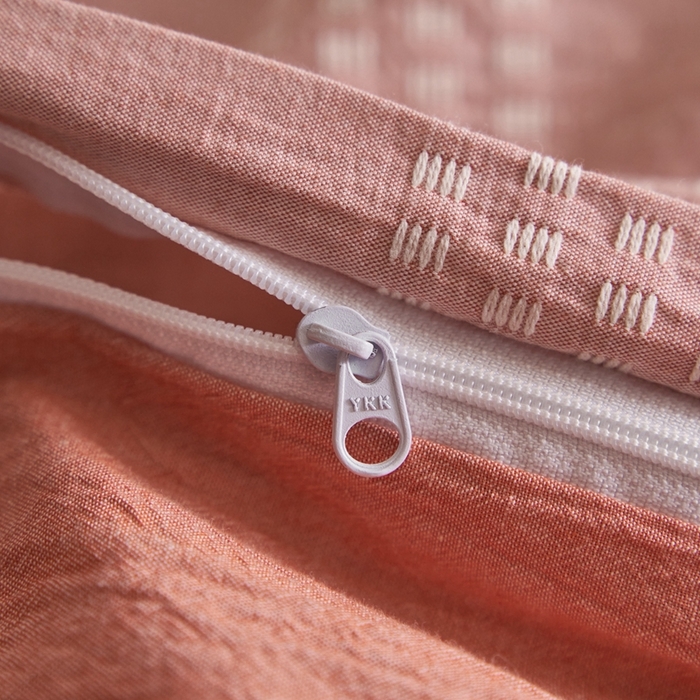 91家纺网 家纺一手货源 找家纺 安莱生活 2024年新品高端色织提花异域风情波西米亚基础款 波西米亚基础款-橘红