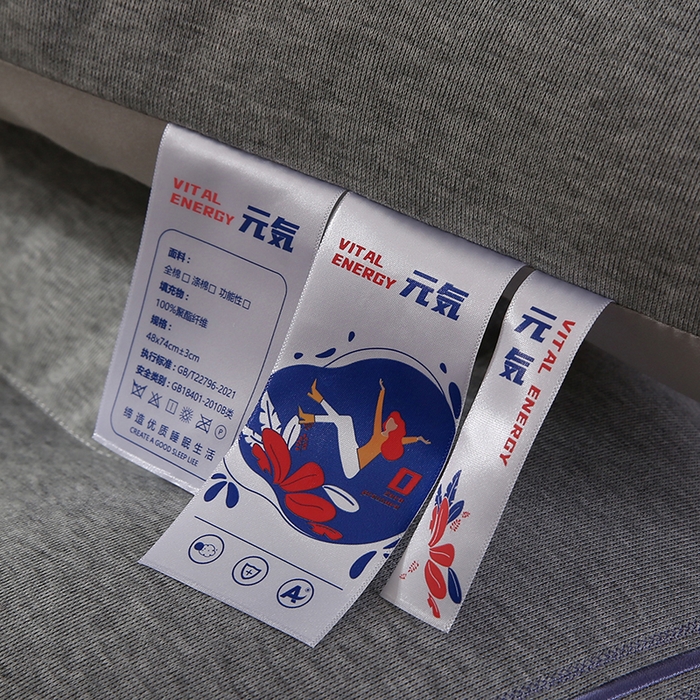 91家纺网 家纺一手货源 找家纺 （总）沃兰国际 全棉元气针织羽丝绒枕头舒适安睡定型枕芯