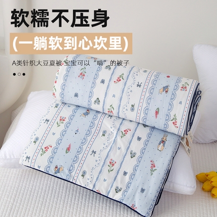 91家纺网 家纺一手货源 找家纺 （总）维洋 2025新款A类针织大豆被夏被被子