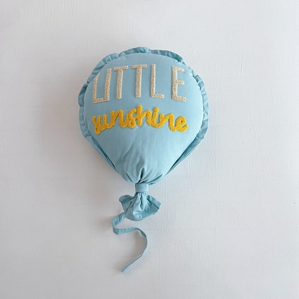 91家纺网 家纺一手货源 找家纺 （总）美茉家居 2024新款立体毛巾绣告白气球抱枕