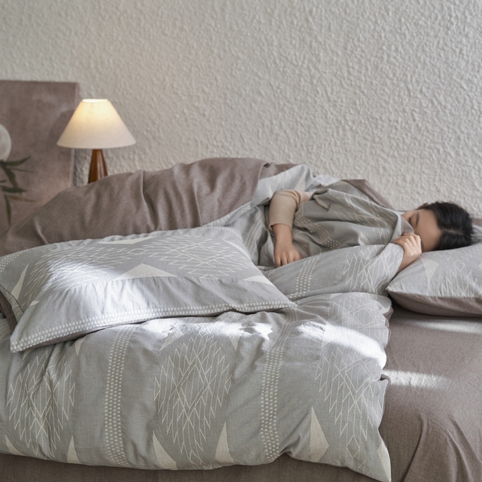 91家纺网 家纺一手货源 找家纺 安莱生活 2024年新品高端色织提花异域风情波西米亚基础款 波西米亚基础款-浅灰